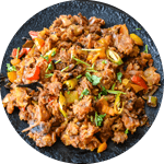 Kotthu Parotta Chicken